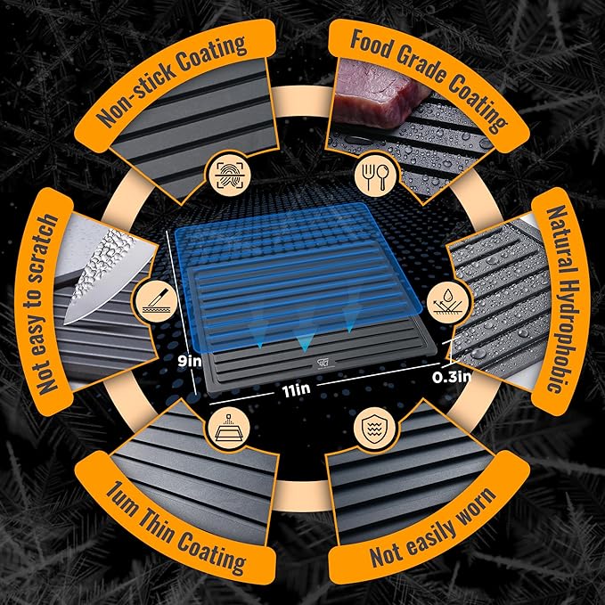 【4T7】6倍速解凍板 (可直接進烤箱)