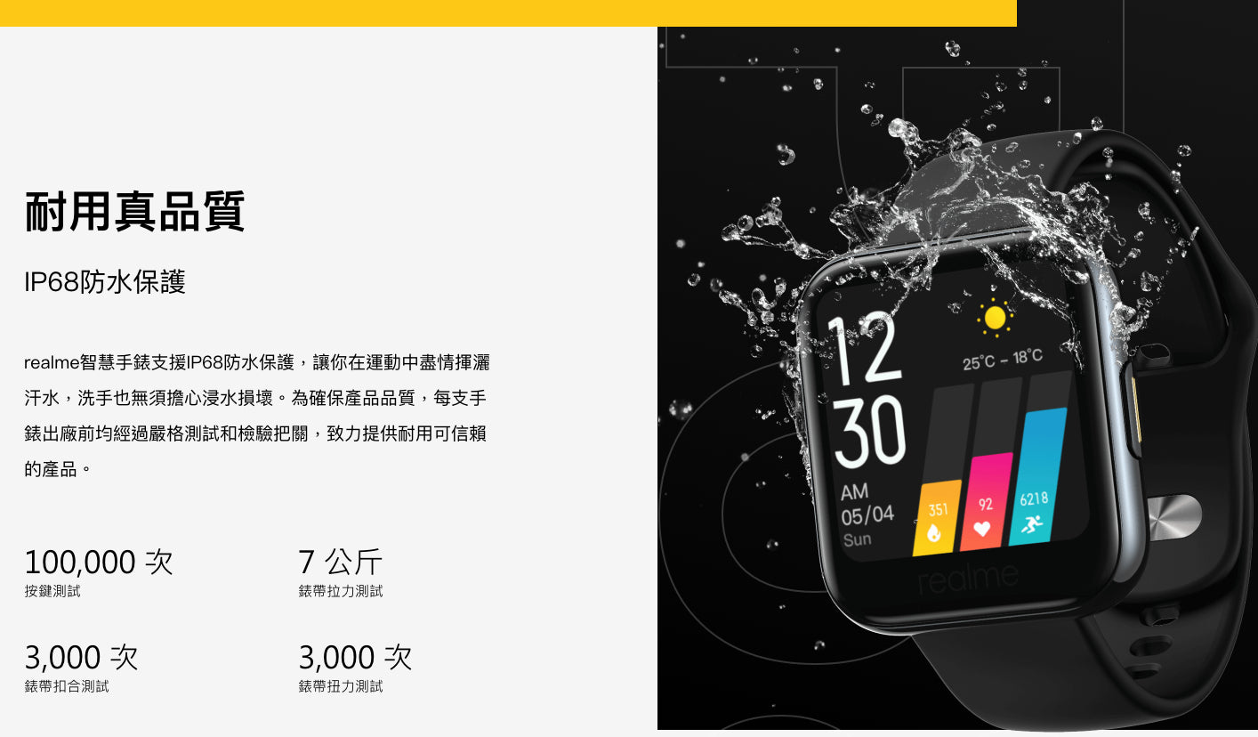 【realme】智慧手錶