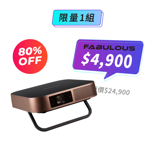【ViewSonic】M2 FHD 3D 無線智慧微型投影機
