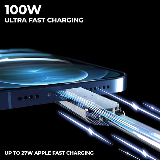 【inCharge】X PD100W六合一鑰匙圈快充傳輸線隨身版