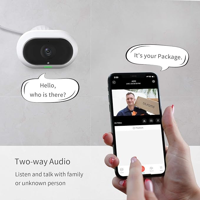 【Blurams】戶外攝影機 Pro (A21C)