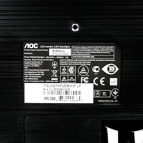 【AOC】I2269VW 22型IPS寬螢幕