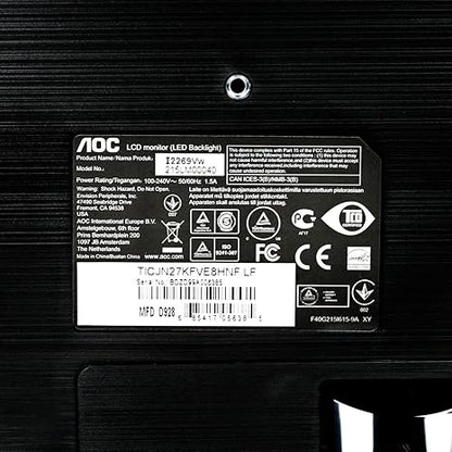 【AOC】I2269VW 22型IPS寬螢幕