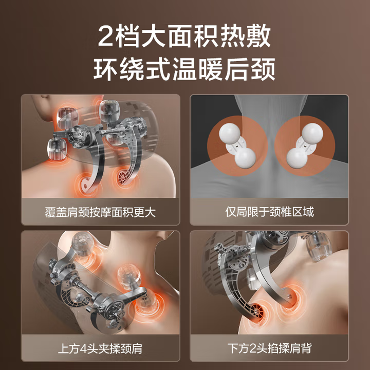 【京東京造】肩頸按摩器P7 Pro