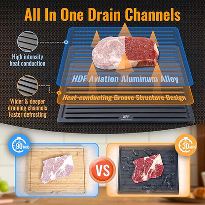 【4T7】6倍速解凍板 (可直接進烤箱)