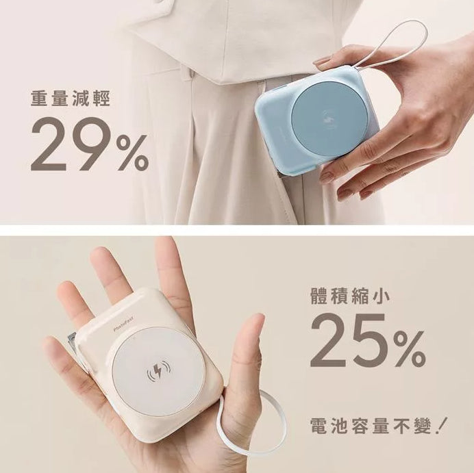 【PhotoFast】AllDay充 Qi2 多功能行動電源10000mAh