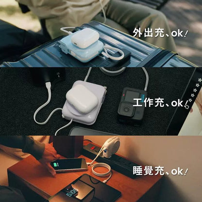 【PhotoFast】AllDay充 Qi2 多功能行動電源10000mAh