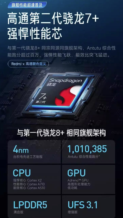 【Xiaomi小米】Redmi Note 12 Turbo