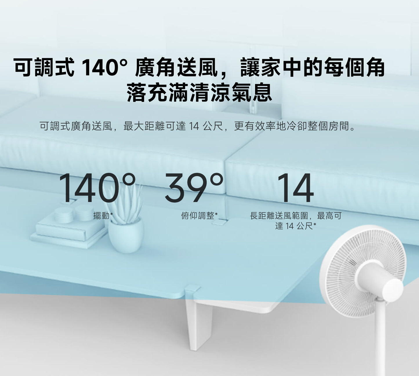 【小米】智慧直流變頻電風扇 2 Pro