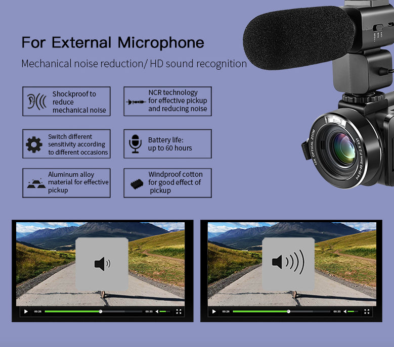 【OrDro歐達】HDV-Z82 數位攝影機