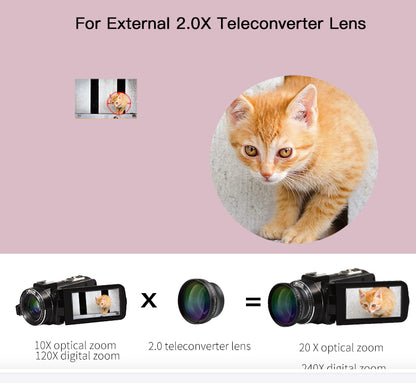 【OrDro歐達】HDV-Z82 數位攝影機