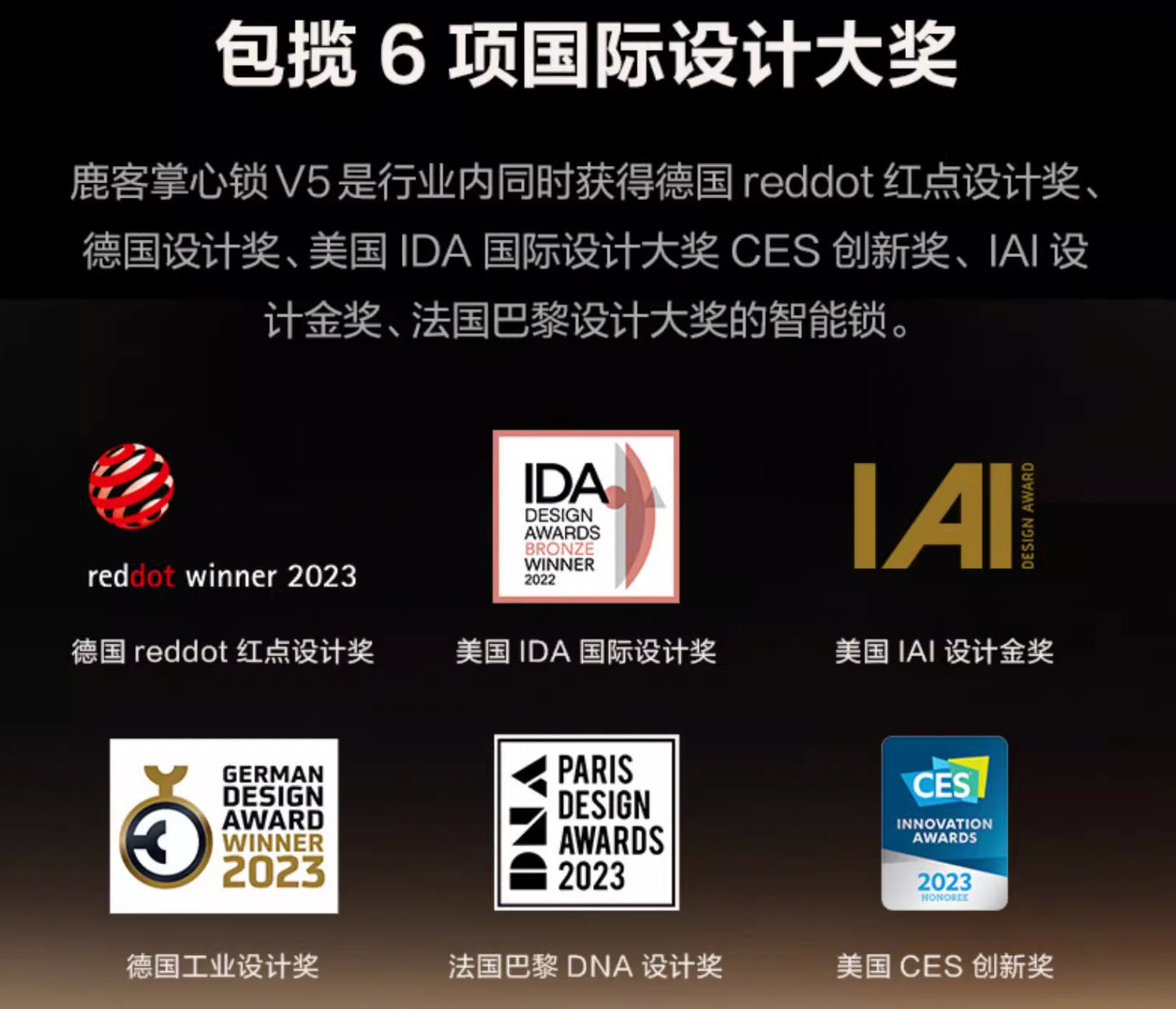 【Lockin鹿客】掌靜脈3D人臉智慧門鎖