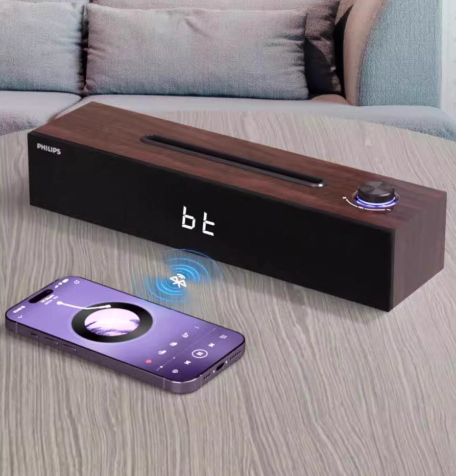 【Philips 飛利浦】SPA3809 木質音箱