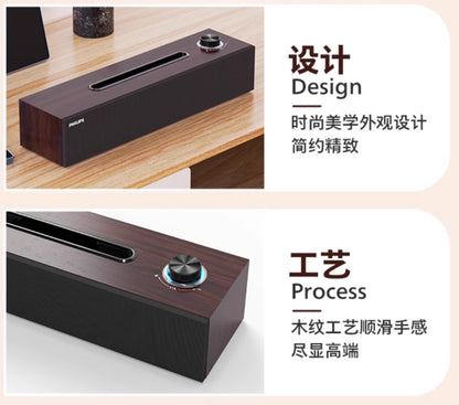 【Philips 飛利浦】SPA3809 木質音箱