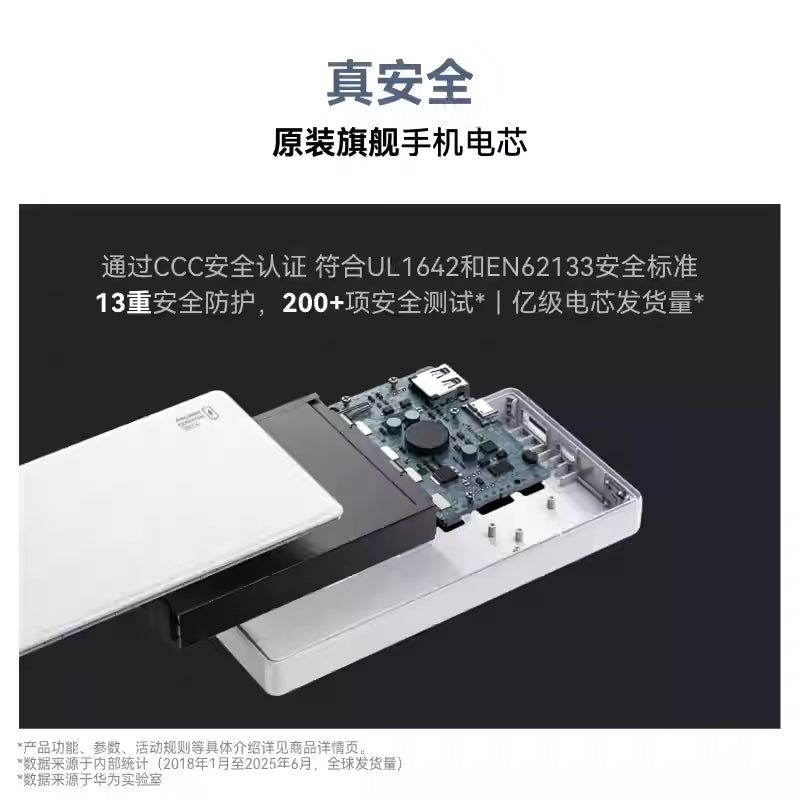 【HUAWEI華為】66W行動電源 P0001