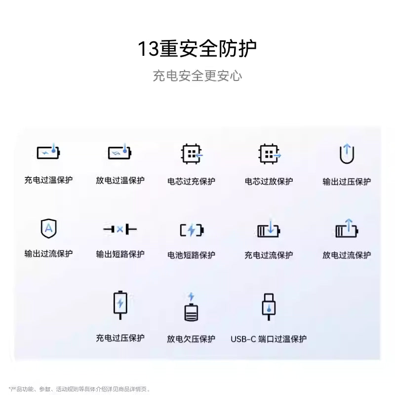 【HUAWEI華為】66W行動電源 P0001