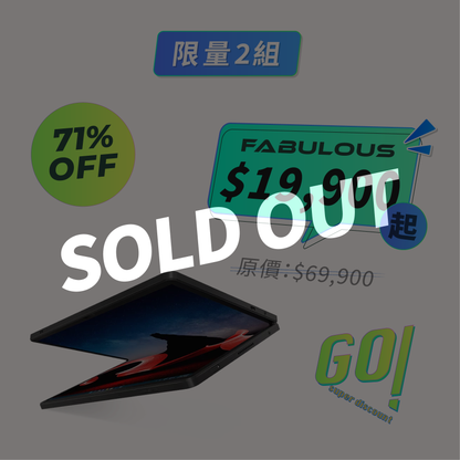 【ThinkPad】 X1 Fold 摺疊筆記型電腦