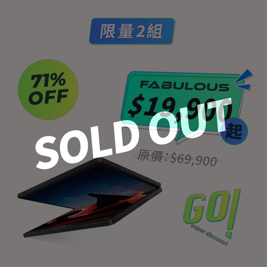 【ThinkPad】 X1 Fold 摺疊筆記型電腦