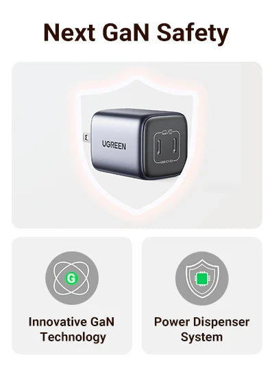 【UGREEN綠聯】45W GaN PD 快速充電器