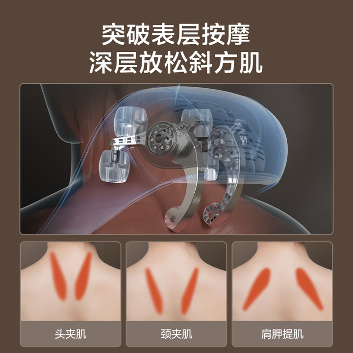 【京東京造】肩頸按摩器P7 Pro