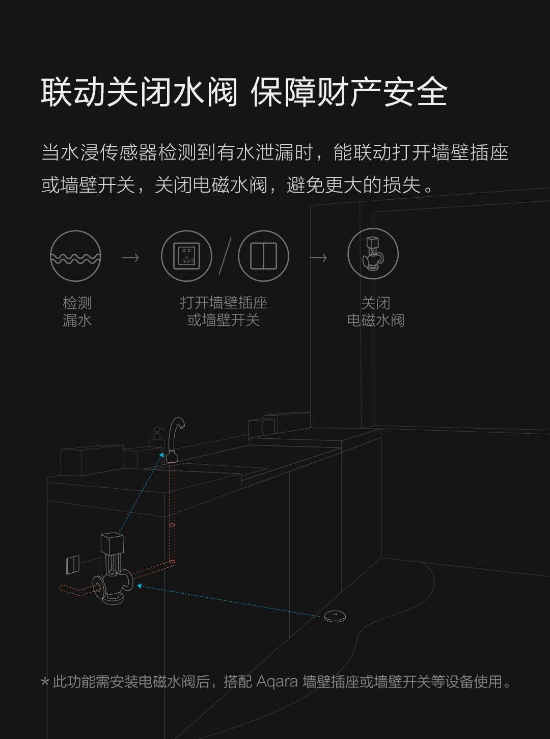 【Aqara】水浸傳感器