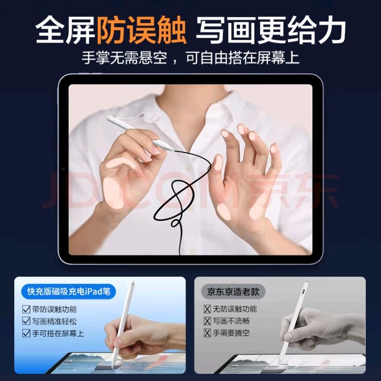 【京東京造】主動式電容筆(副廠Apple Pencil)