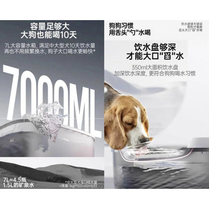 【鳥語花香】灰鯨F2 寵物無線自動飲水機(NW04WLS)