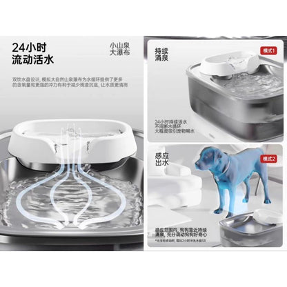 【鳥語花香】灰鯨F2 寵物無線自動飲水機(NW04WLS)